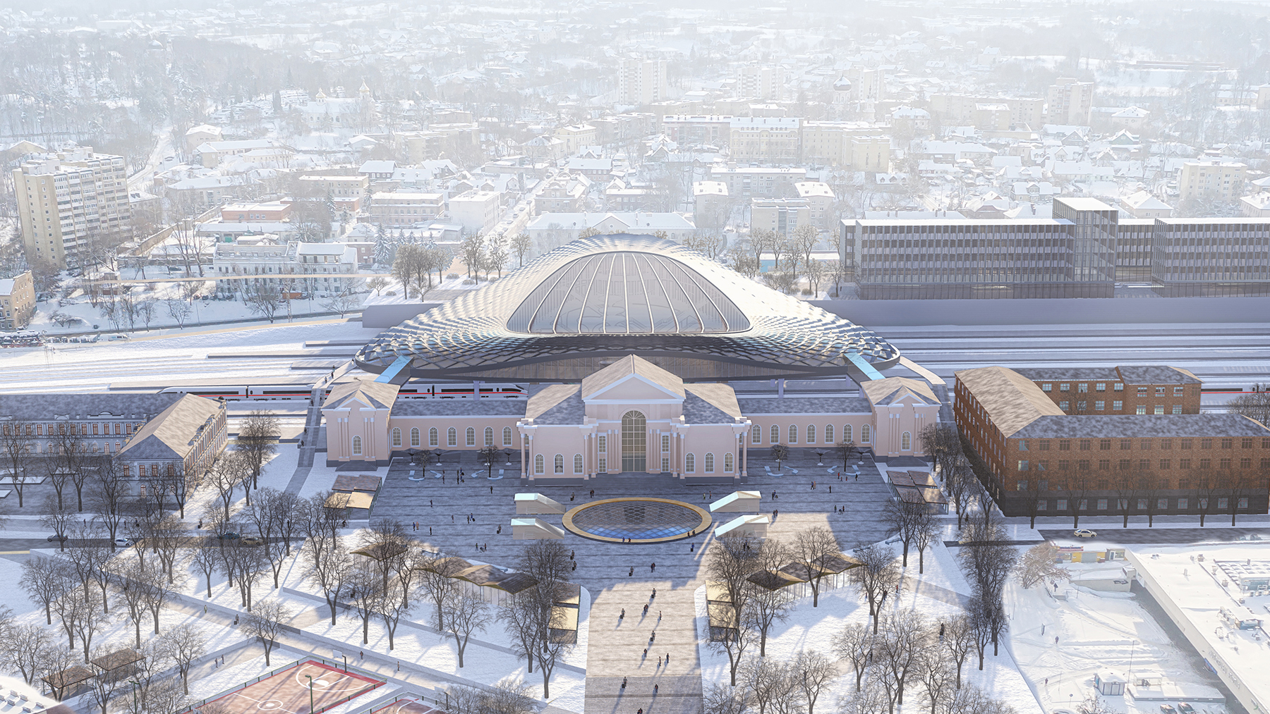 VILNIUS INTERNATIONAL RAILWAY STATION